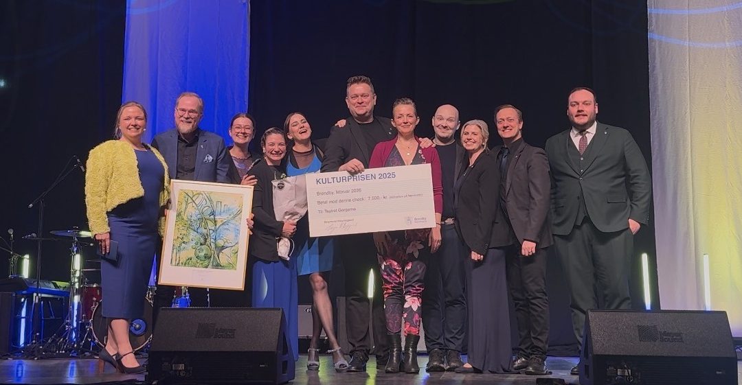 TEATRET GORGERNE VINDER BRØNDBY KULTURPRIS 2025